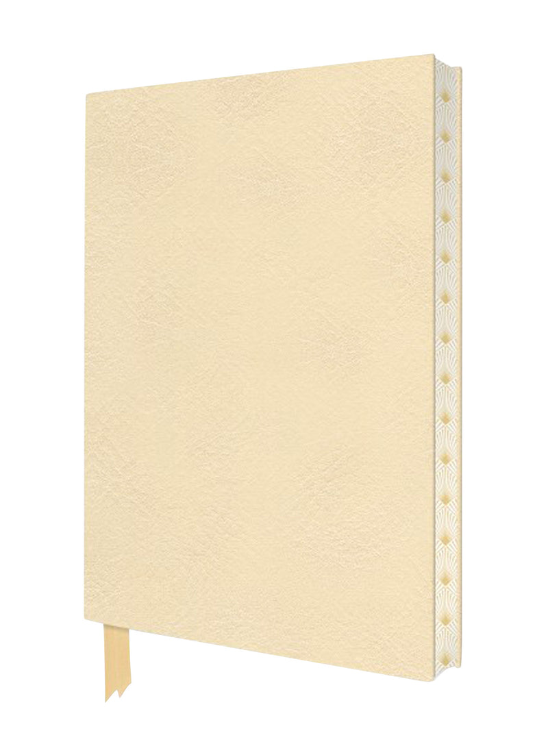 Artisan notebook, ivory cream, lined