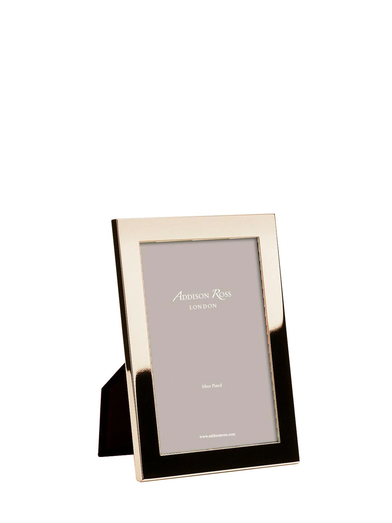 Gold Plated Picture Frame with Square Corners, L (20 x 25 cm 8x10)