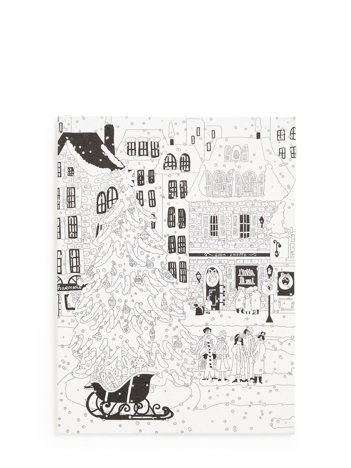 Joy Laforme christmas square paint by number kit