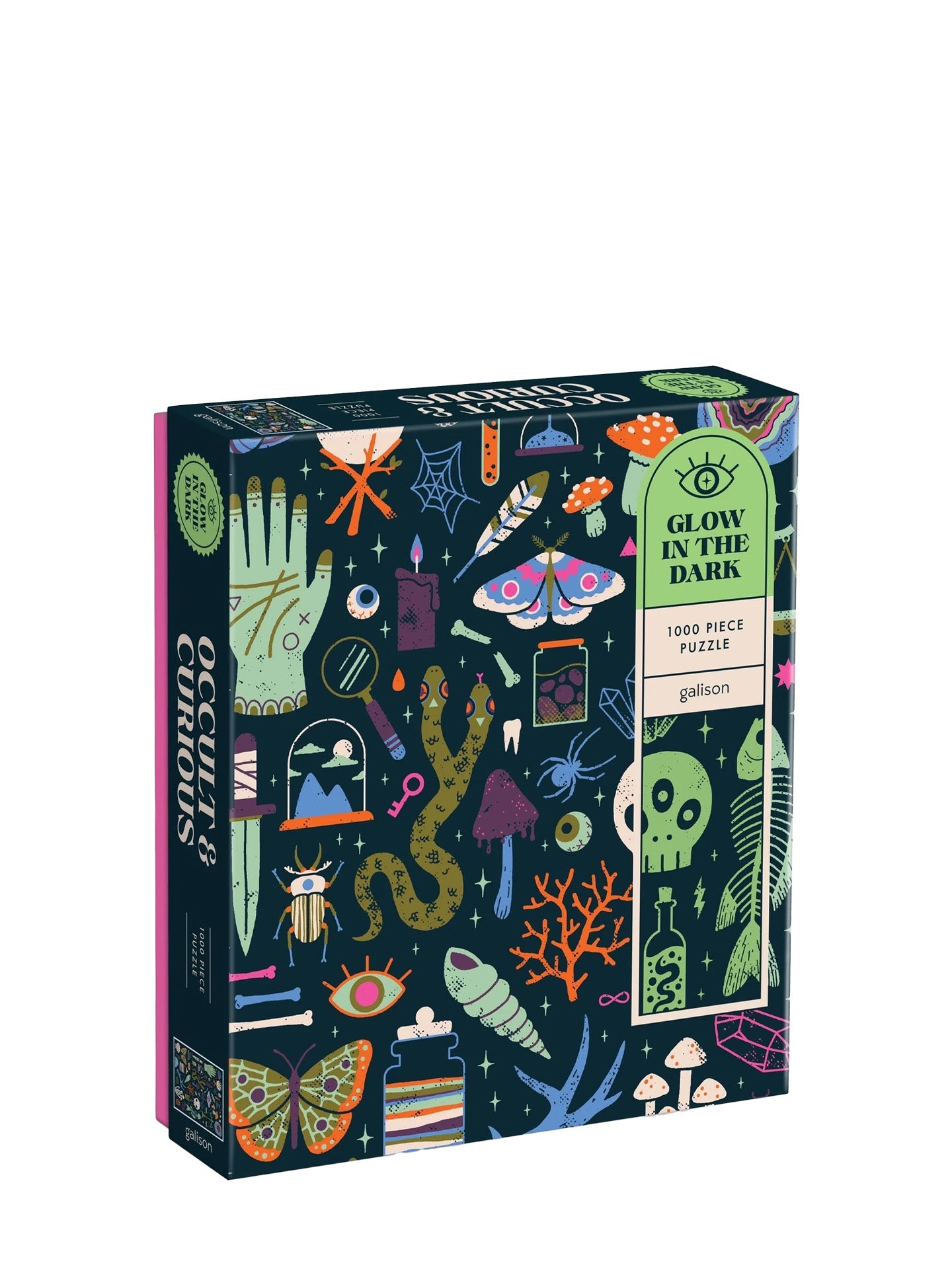 Occult & Curious Puzzle, glow in the dark (1000 pieces)