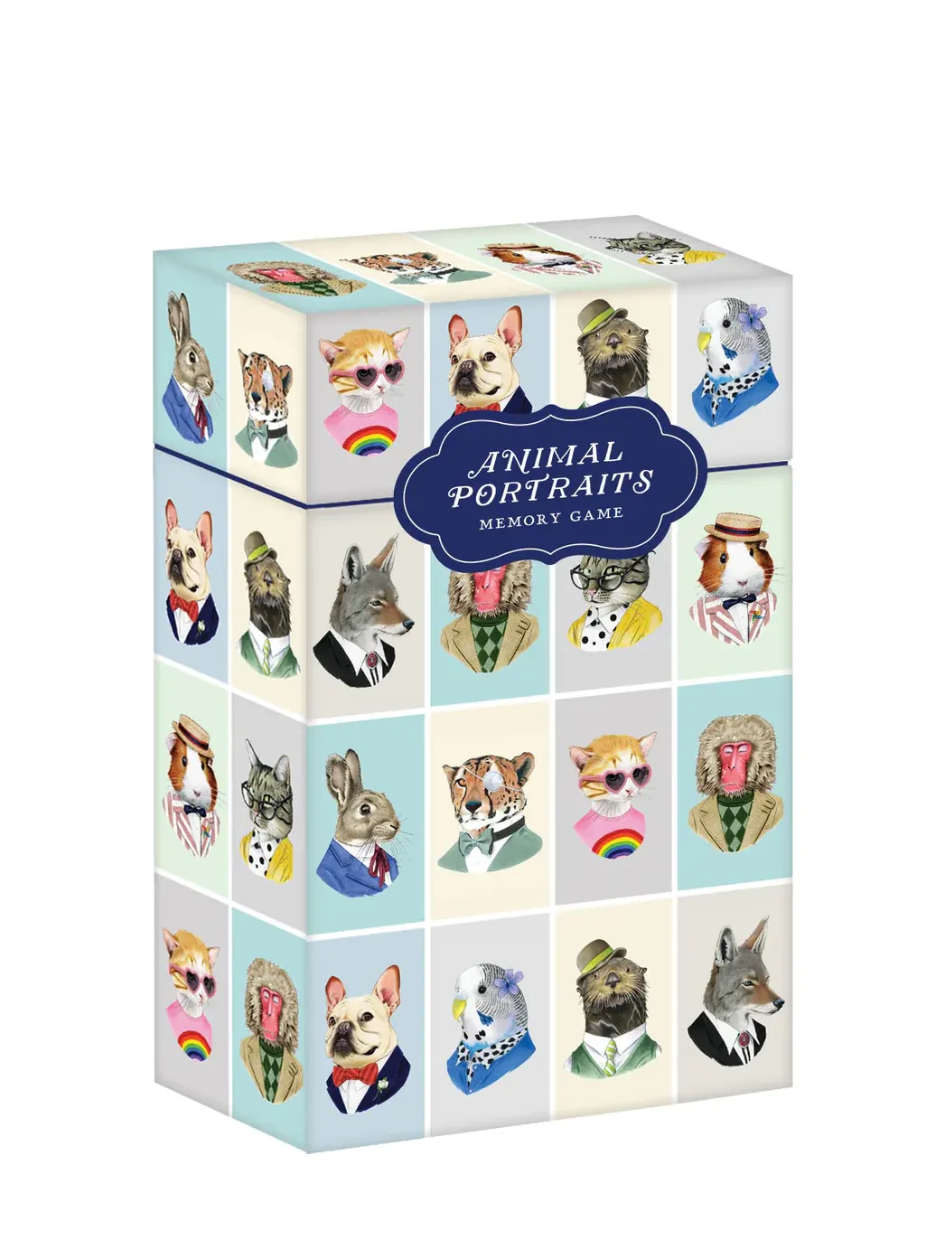 Berkley Bestiary Animal Portraits memory game