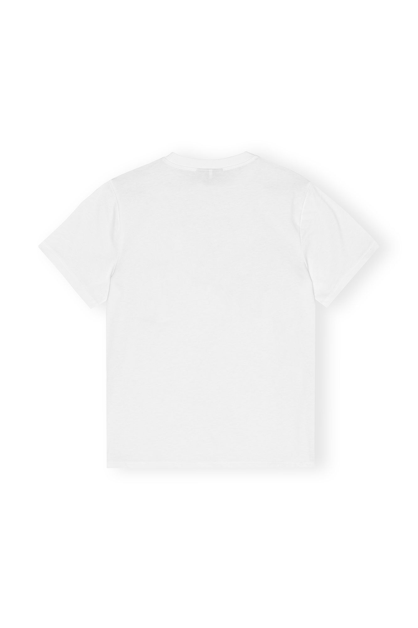 Basic Jersey Cherry Relaxed T-shirt, white