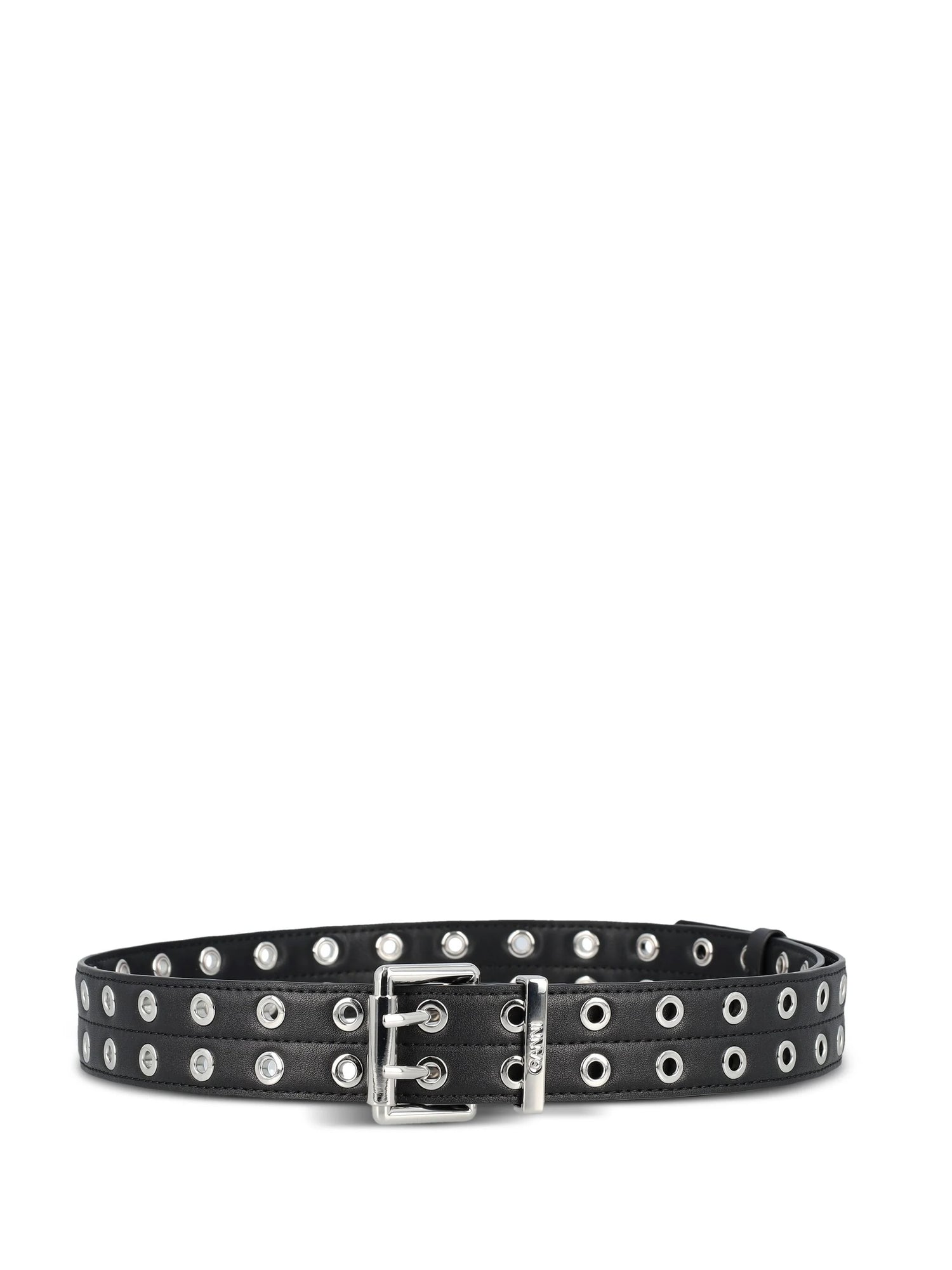 Double Eyelet Belt, black