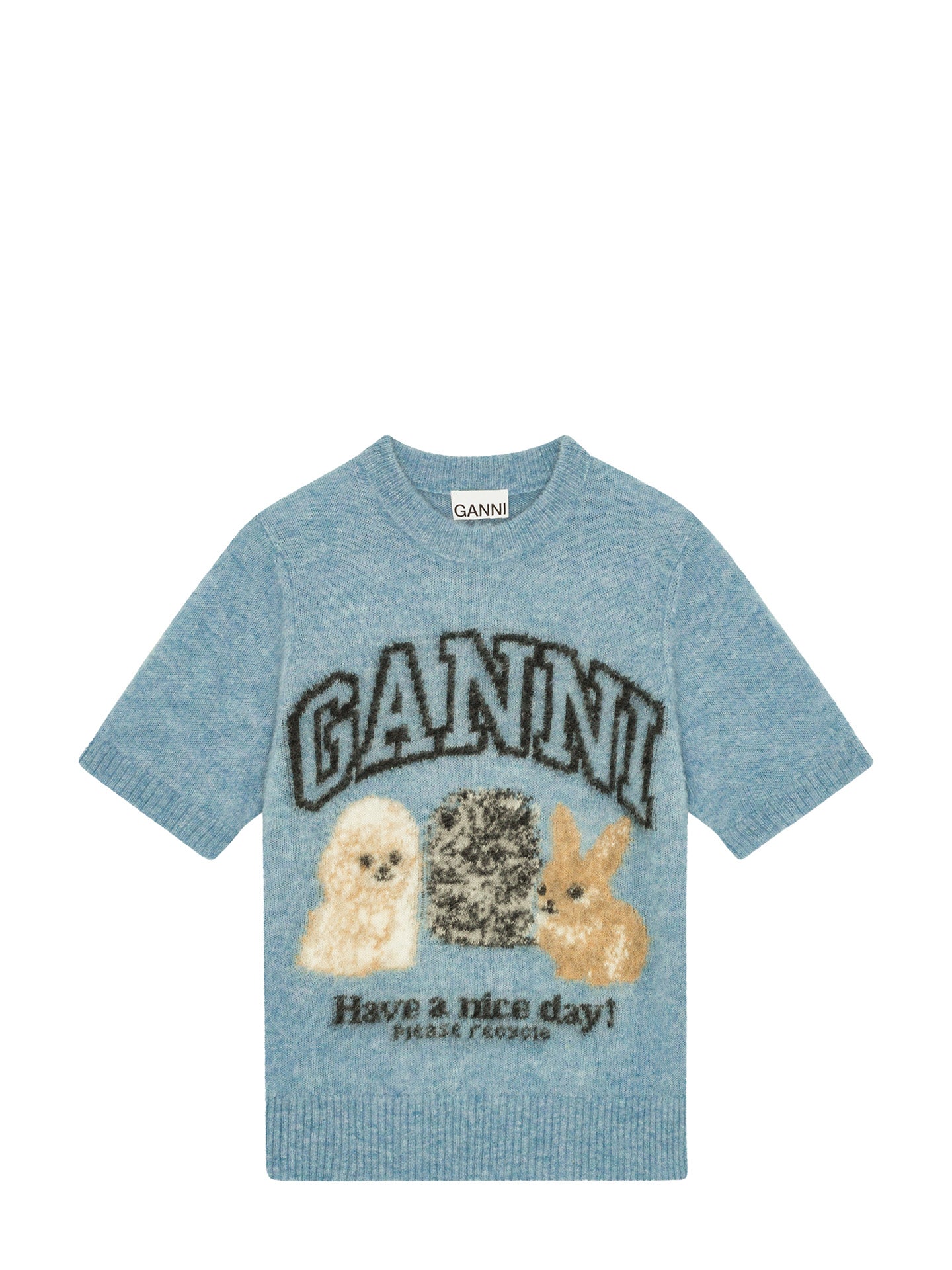Fine Brushed Alpaca Puppies T-shirt