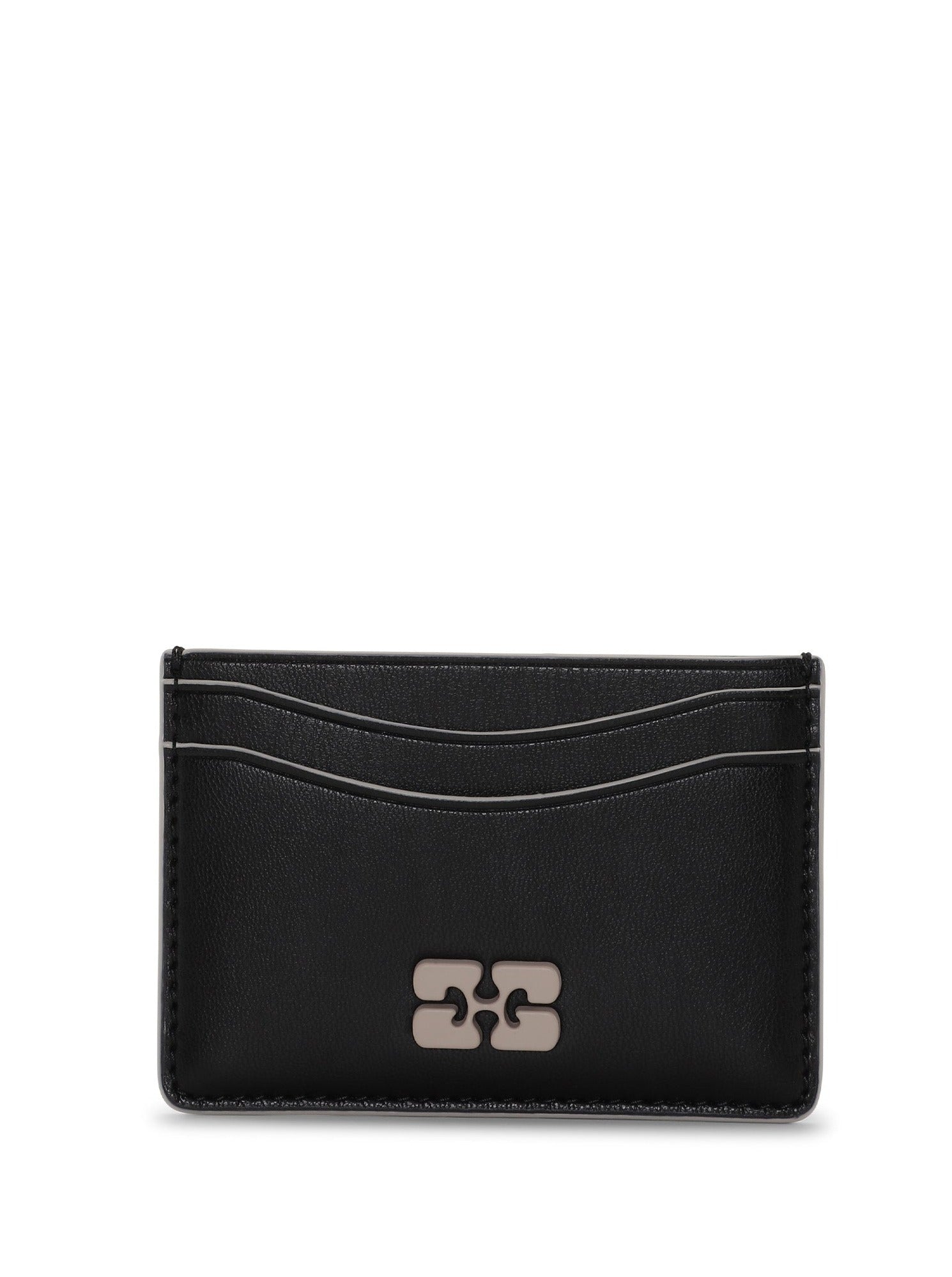 Ganni Bou Card Holder, black