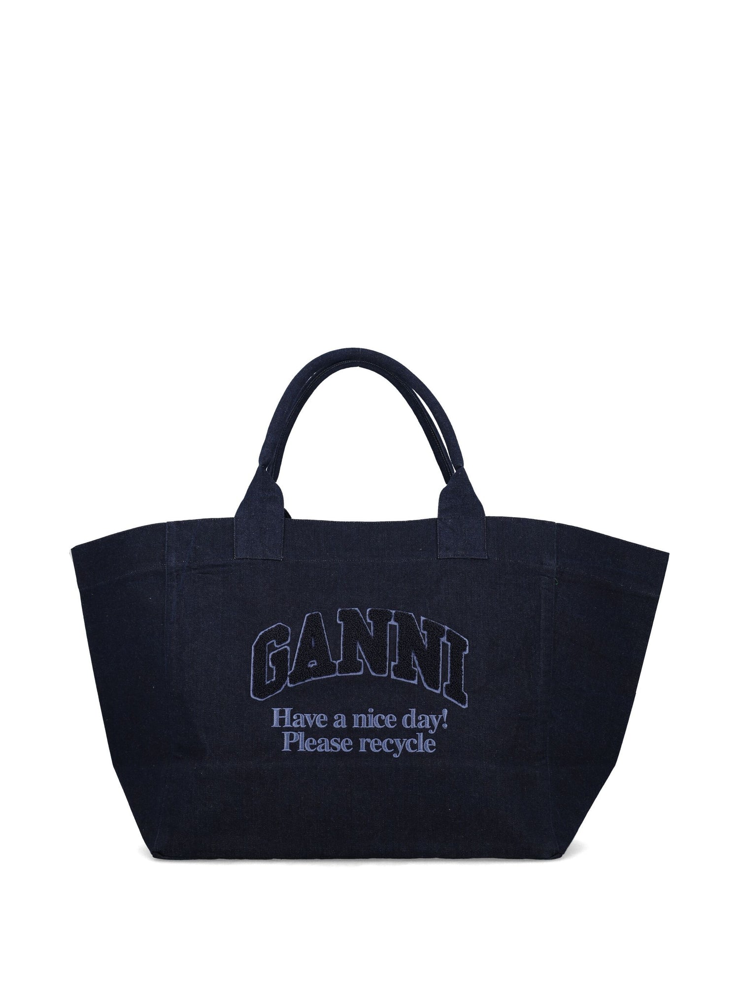 Shopper XXL Denim bag, dark blue