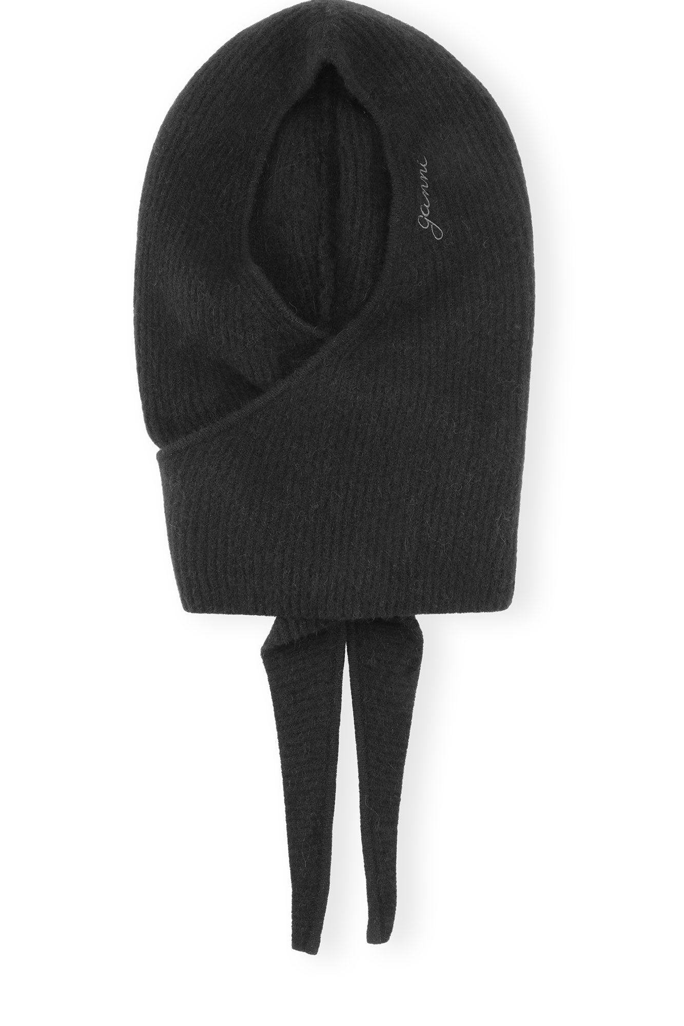 Soft Wool Balaclava, black