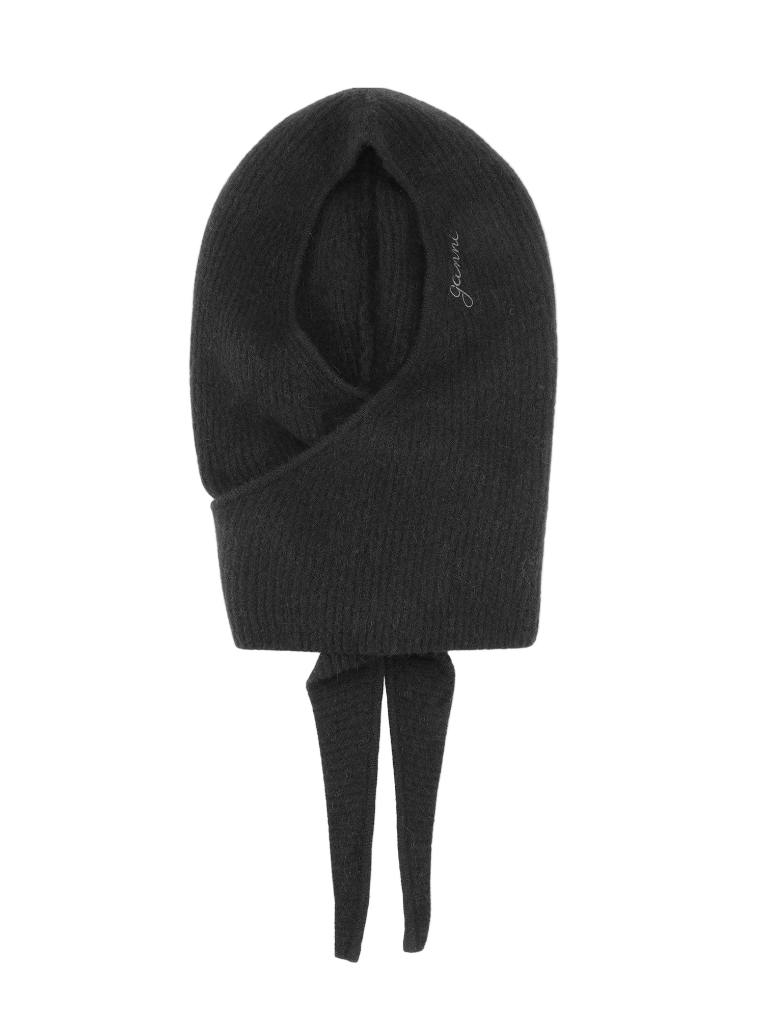 Soft Wool Balaclava, black