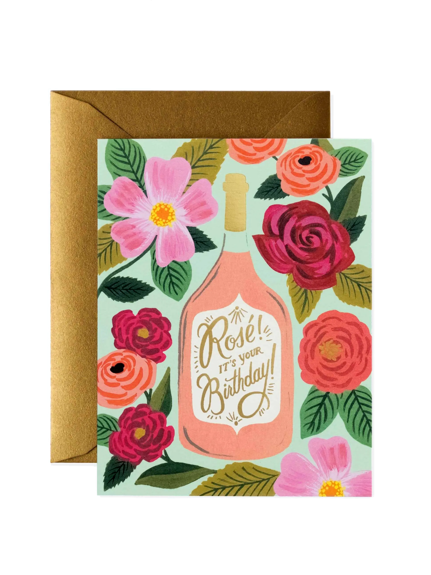 Rosé it's your birthday - greeting card