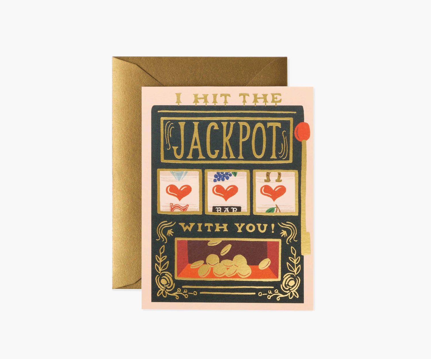 I Hit The Jackpot Love Card