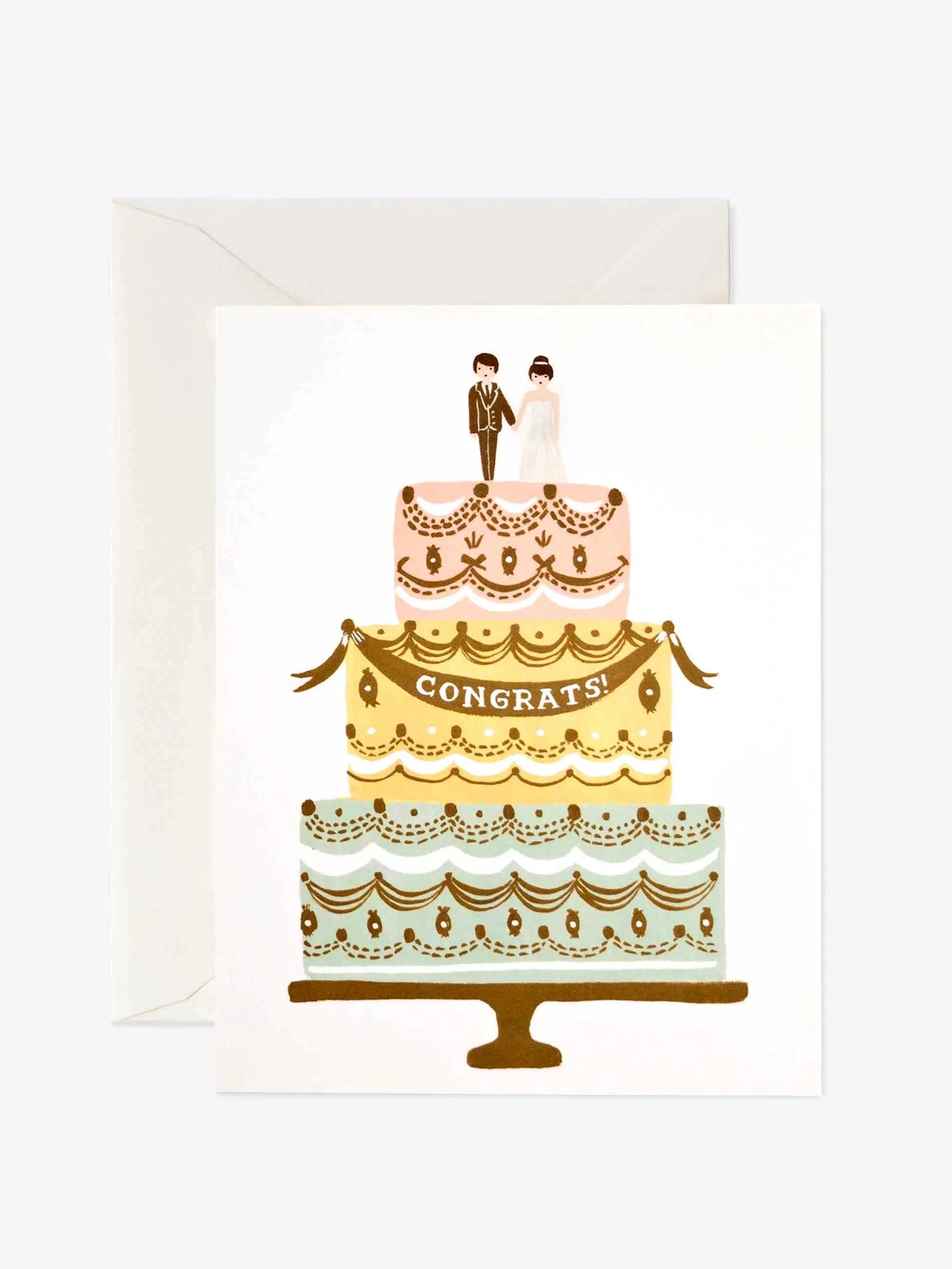 Wedding Cake - greeting card