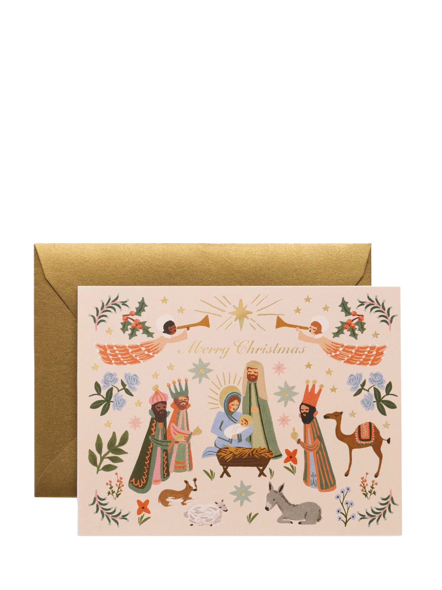 Nativity Scene Christmas card