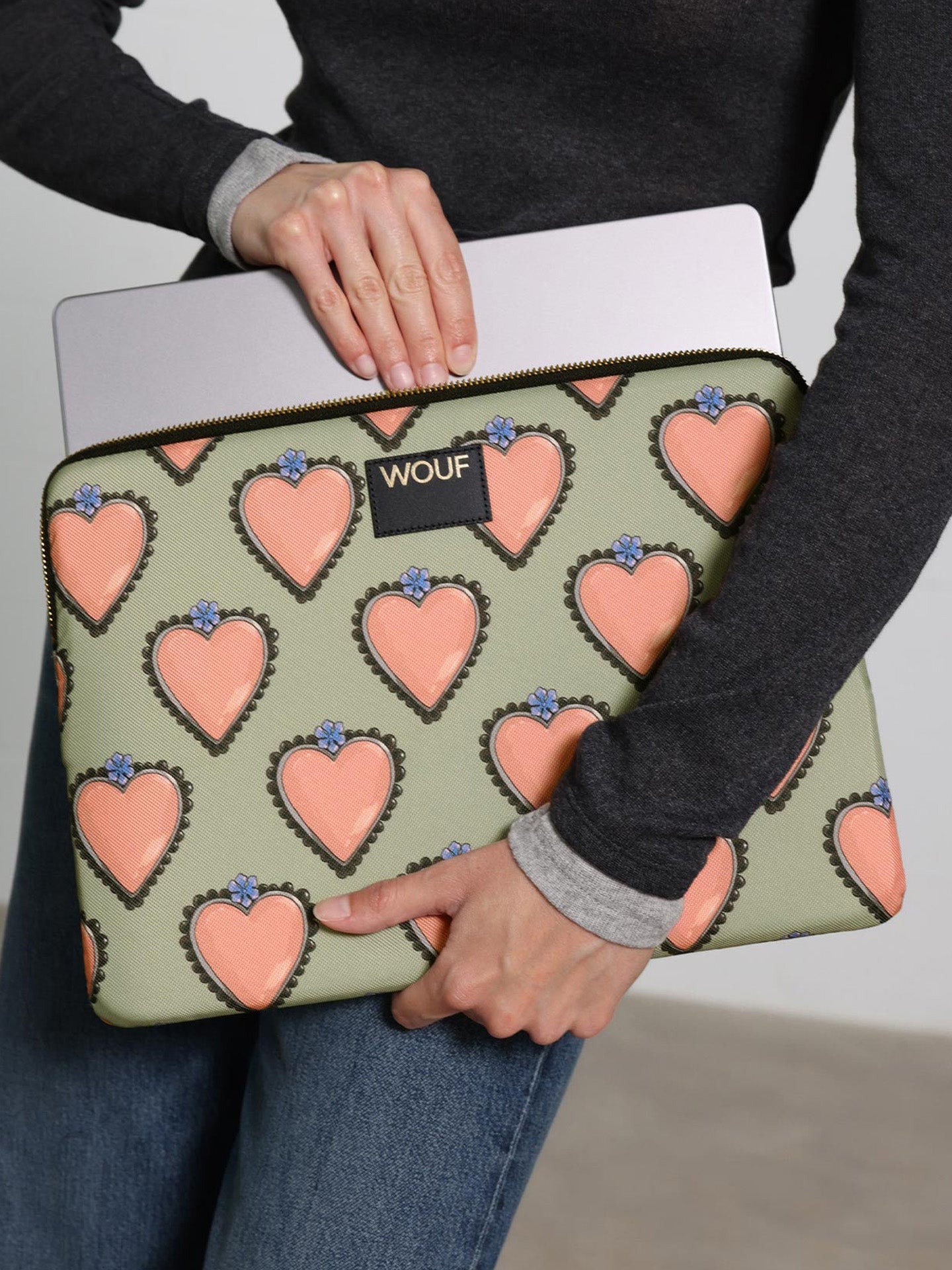 Glow laptop sleeve (13