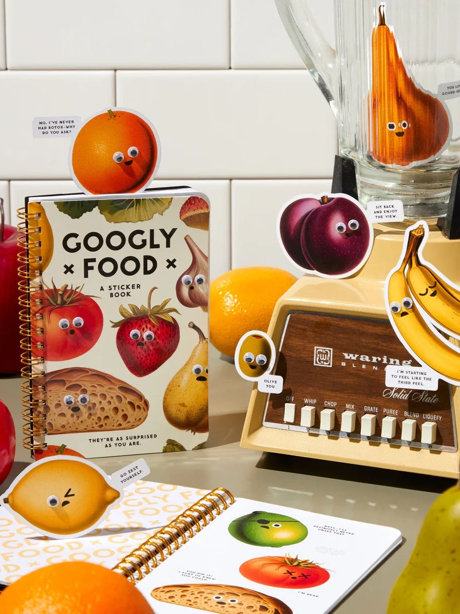 Googly Food Sticker Book