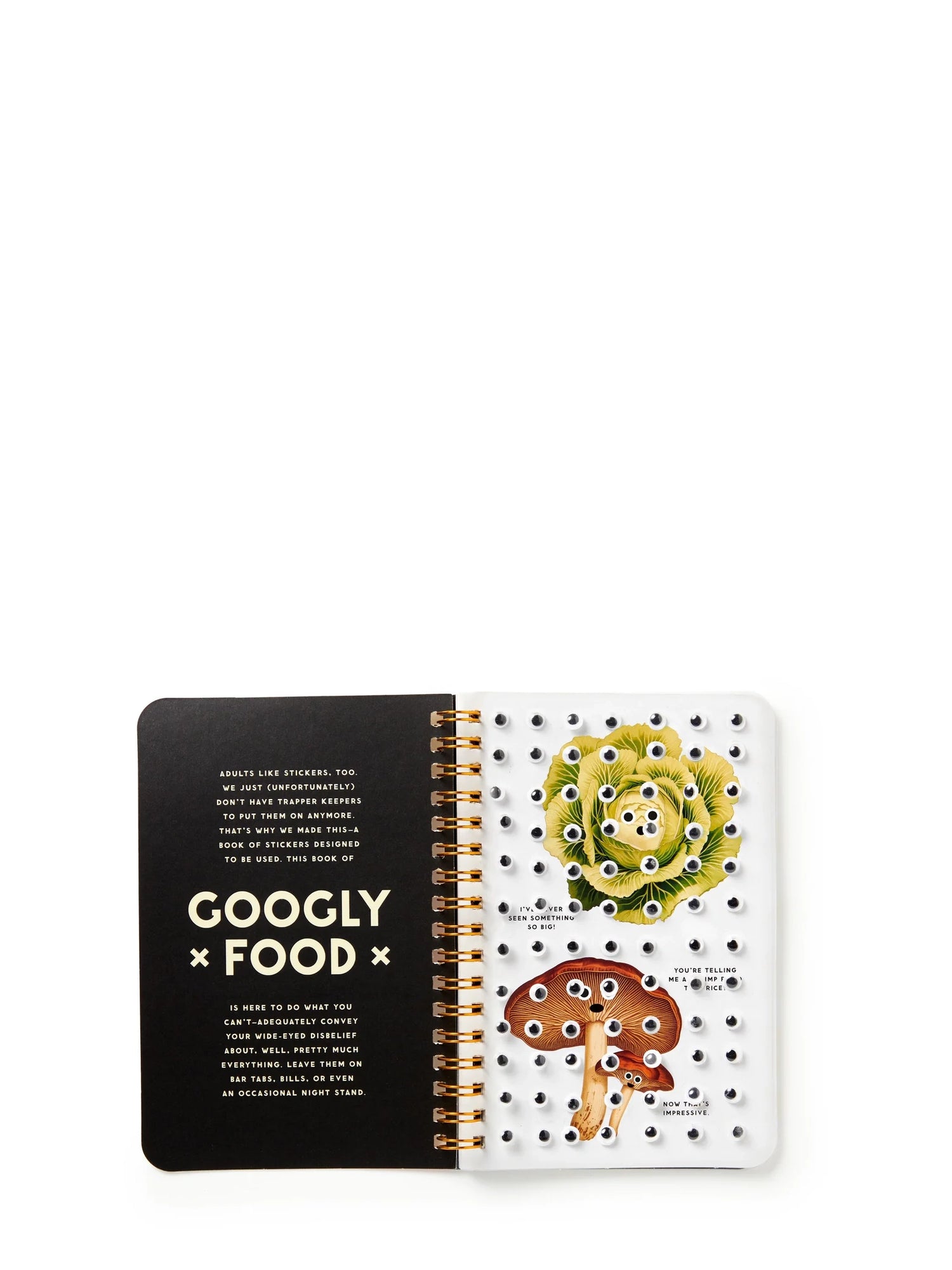 Googly Food Sticker Book