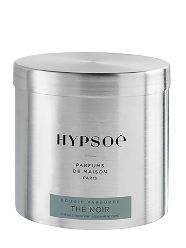 Tall Thé Noir Bougie Métal Candle 600g
