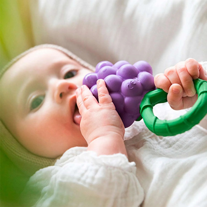 Grape rattle toy