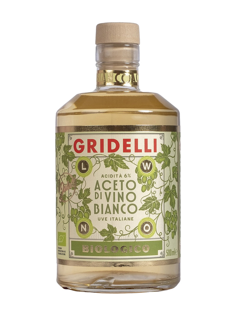 Organic white vinegar, Acetato di vino blanco (500 ml)