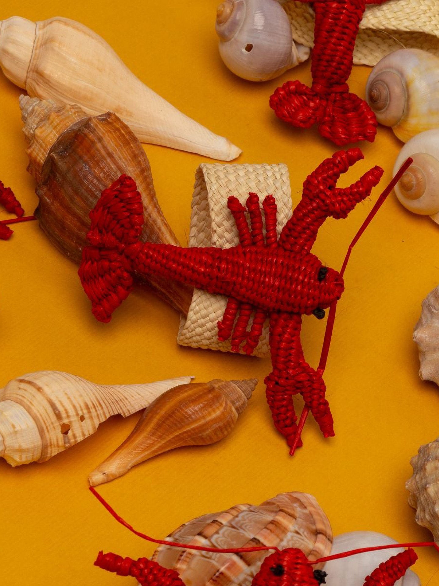Lobster napkin ring