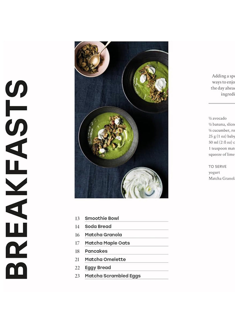 Matcha - A Cookbook