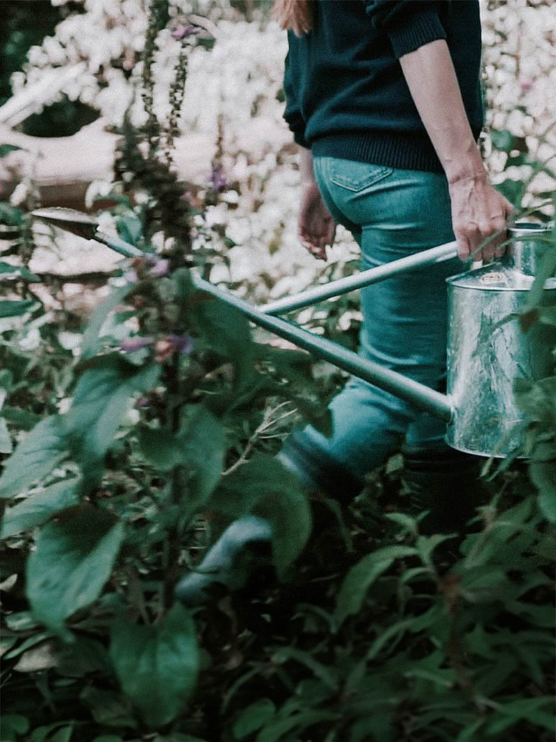 Warley fall watering can, galvanised steel (8,8 L)