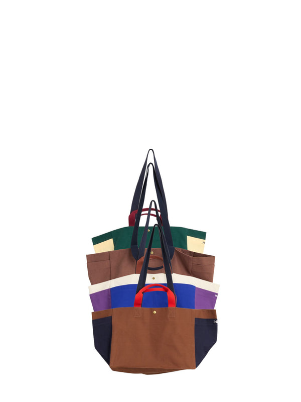 Small weekend bag in organic cotton, 4 colours