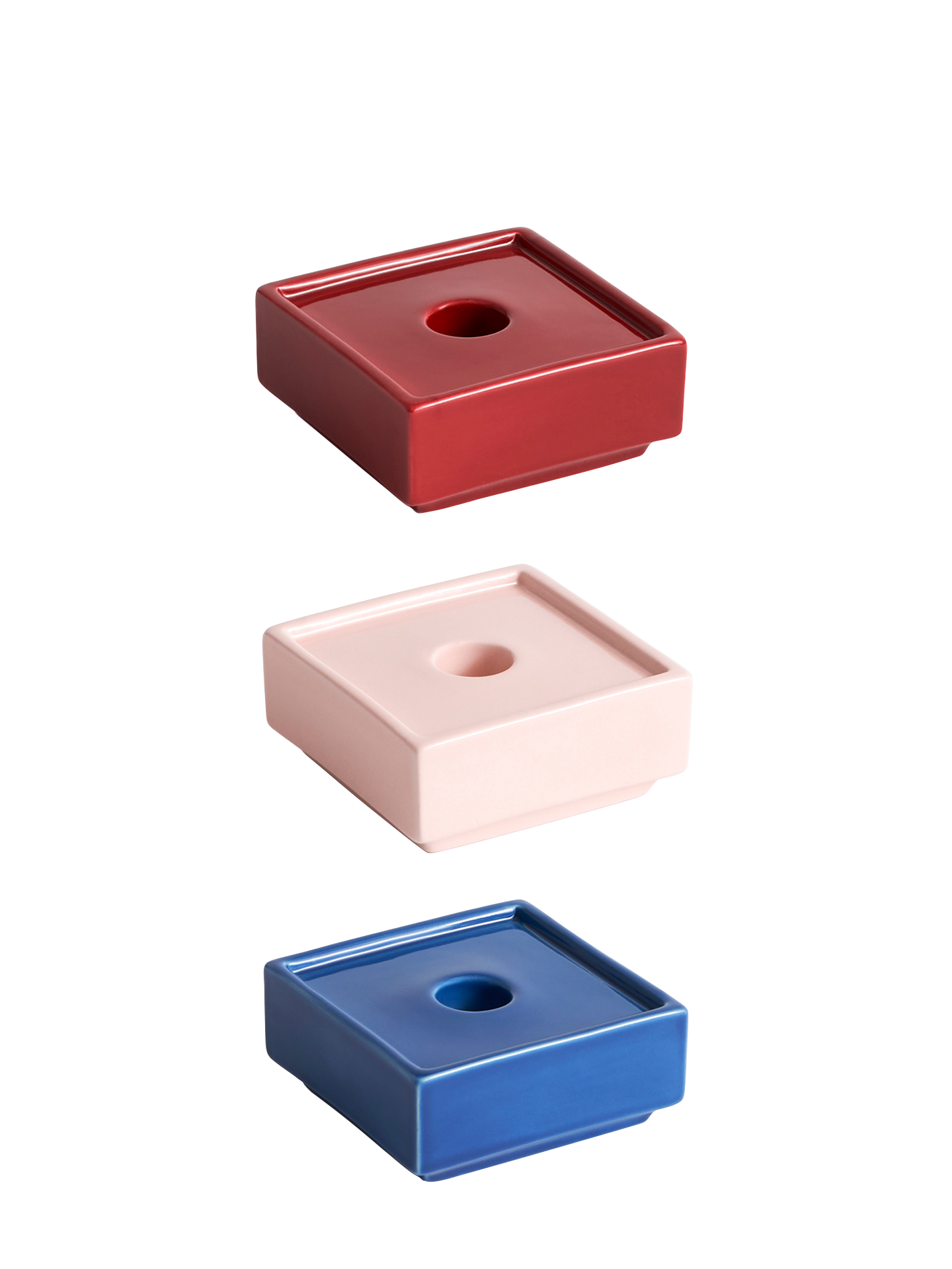 Mattone small candleholder, 3 colours