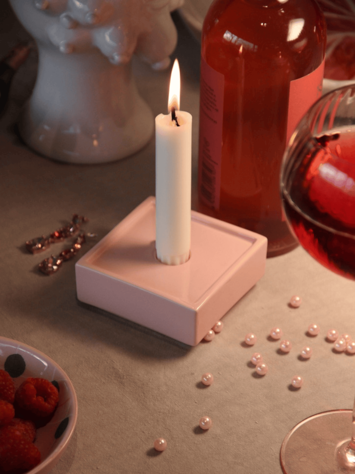 Mattone small candleholder, 3 colours