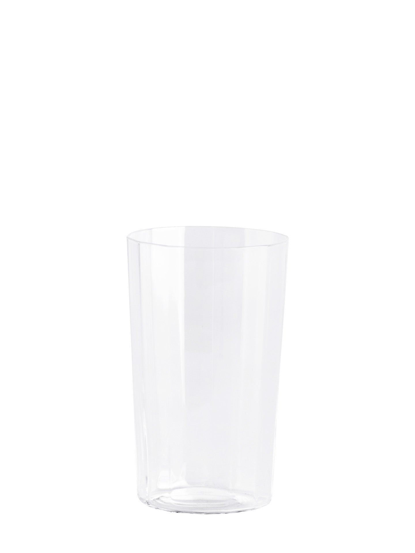 Angle water clear glass, medium