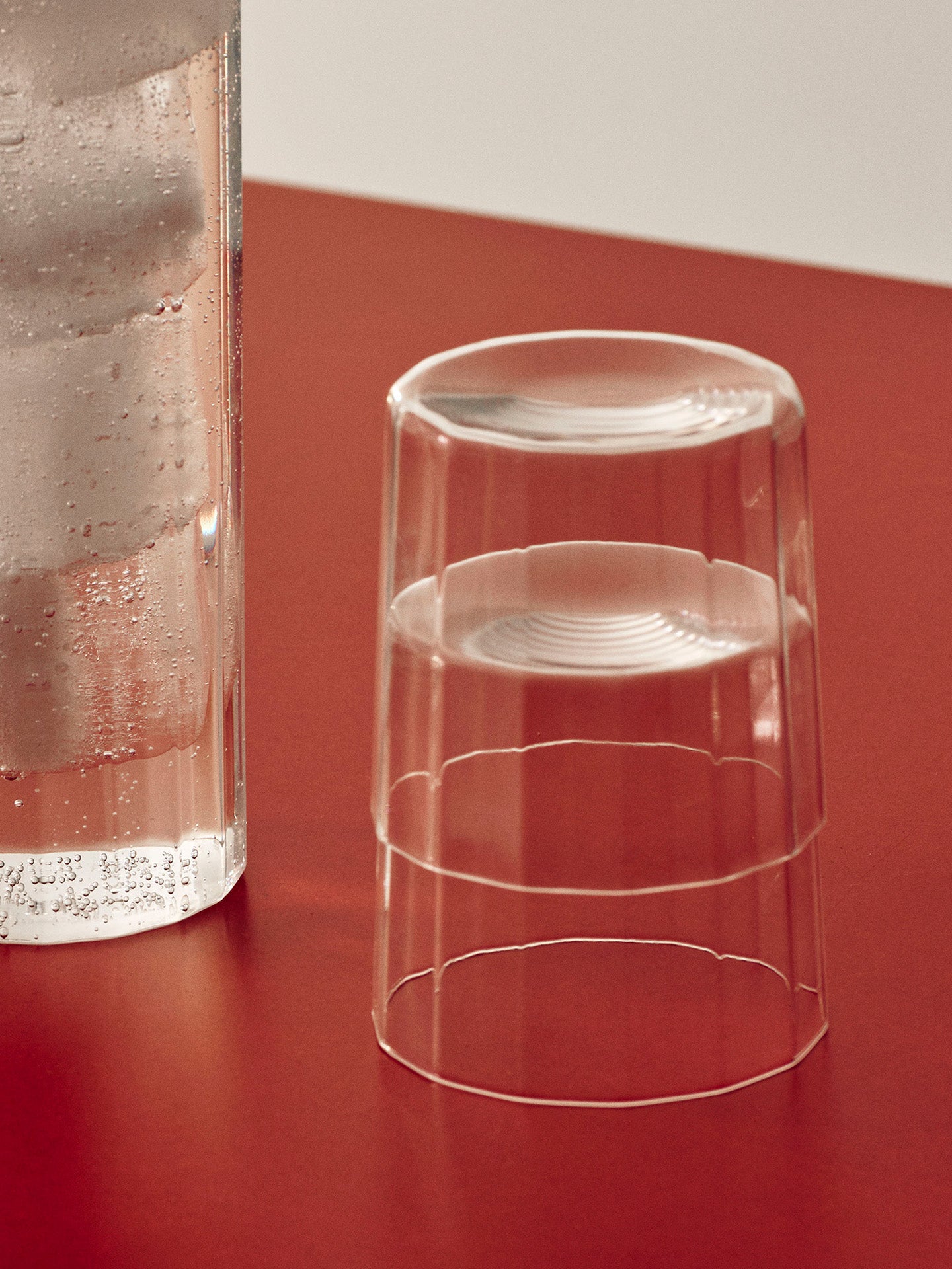 Angle Glass Wide (H7,5cm), Clear