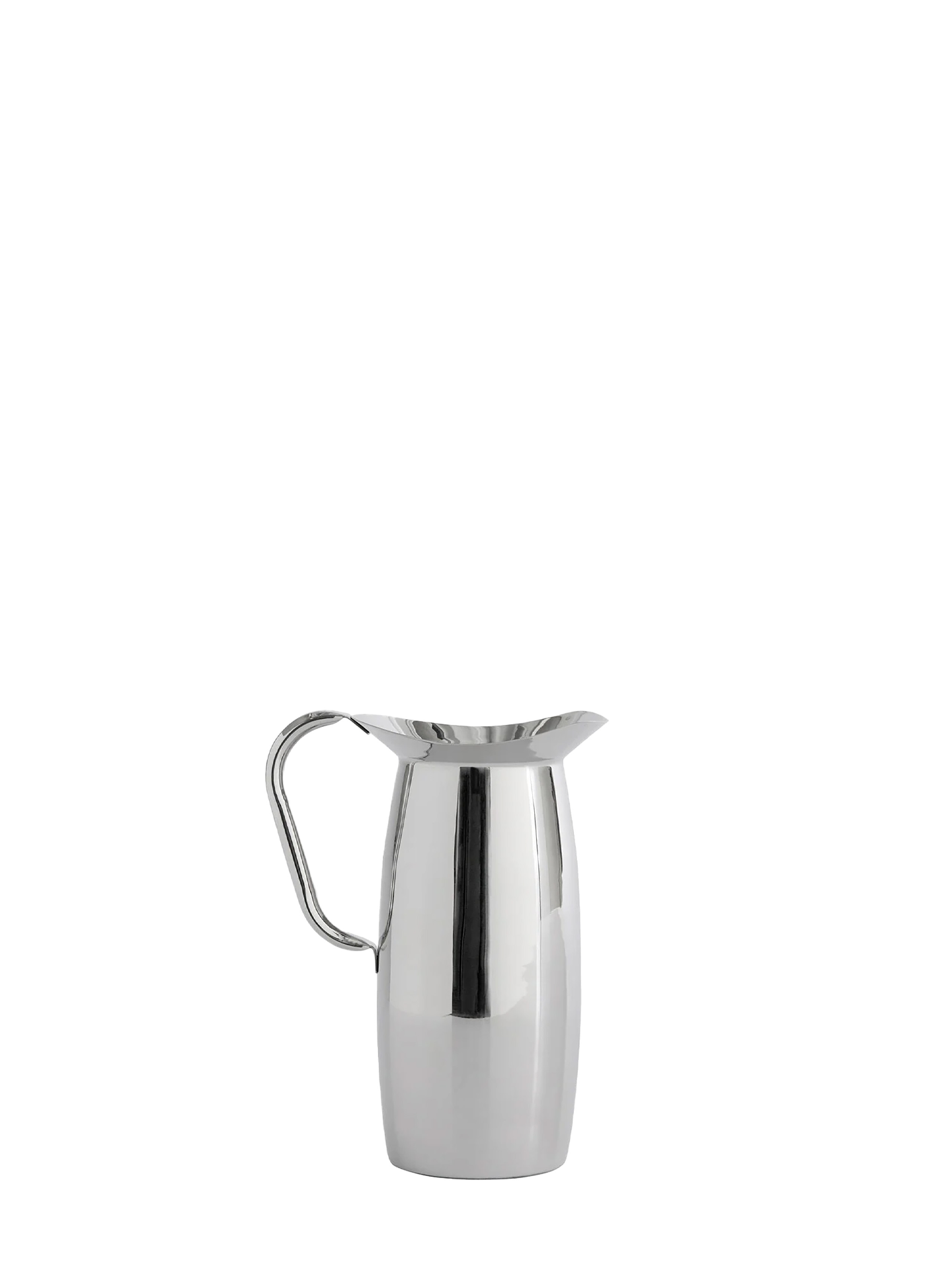 Indian Steel Pitcher, small and tall