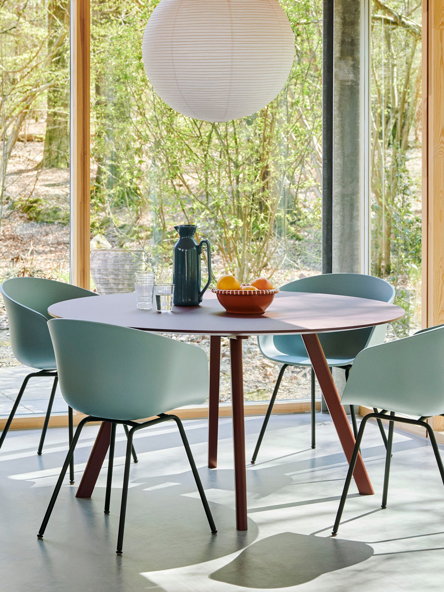 Paper lampshade S, classic white (Ø50)