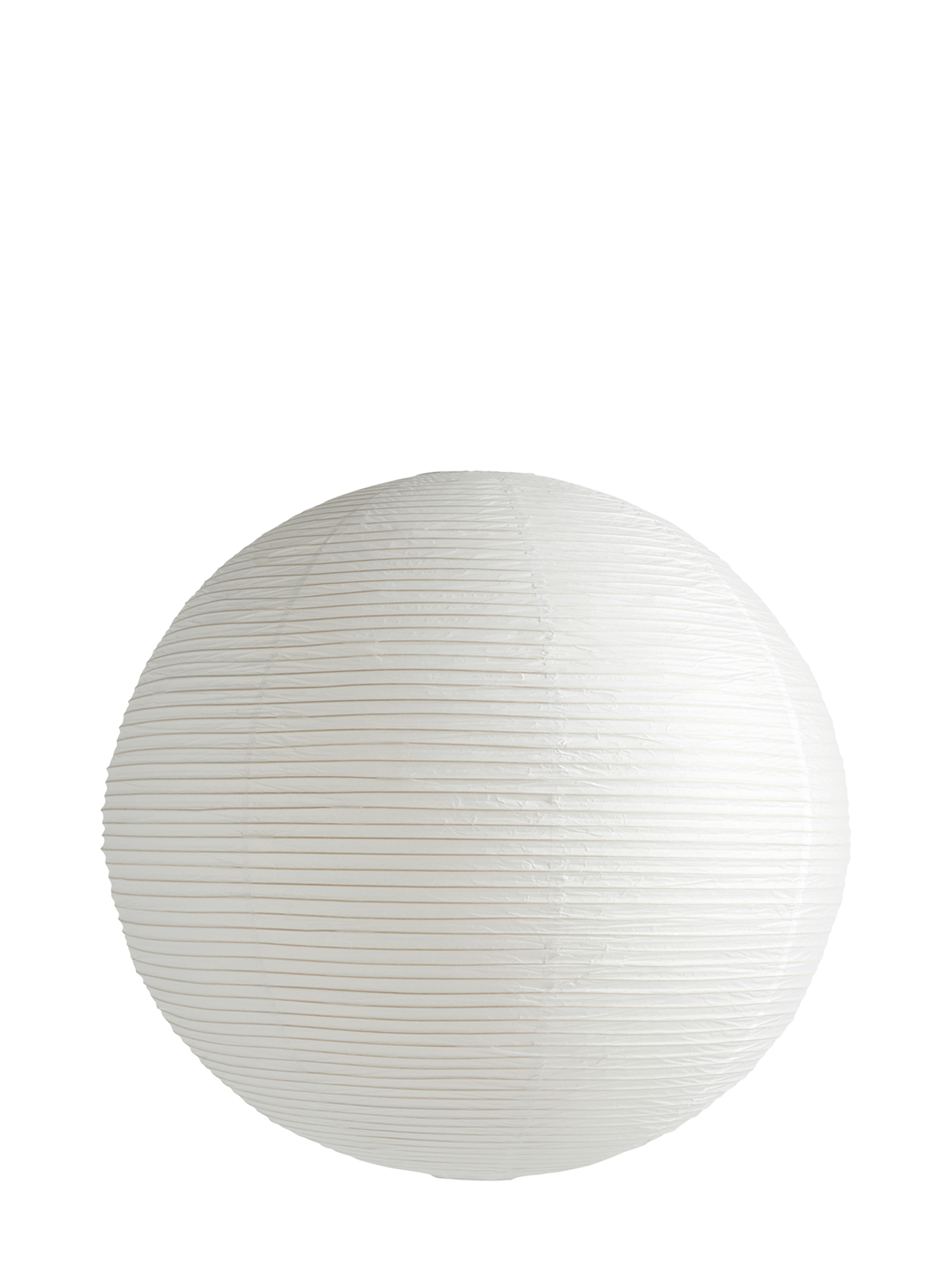 Paper lampshade L, classic white (Ø80)