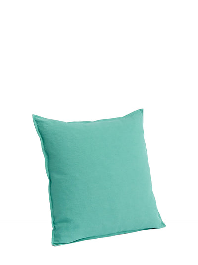 Linen Cushion (50x50cm), Emerald green