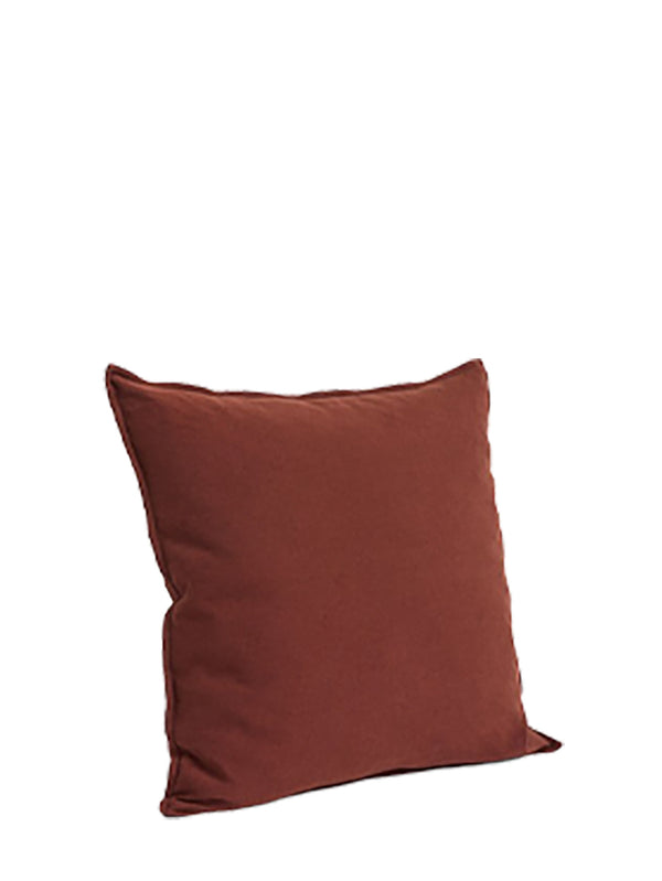 Linen Cushion (50x50cm), Iron red