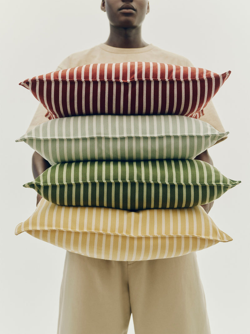 Terrazza bold striped outdoor cushion (50 x 50 cm), 3 colours