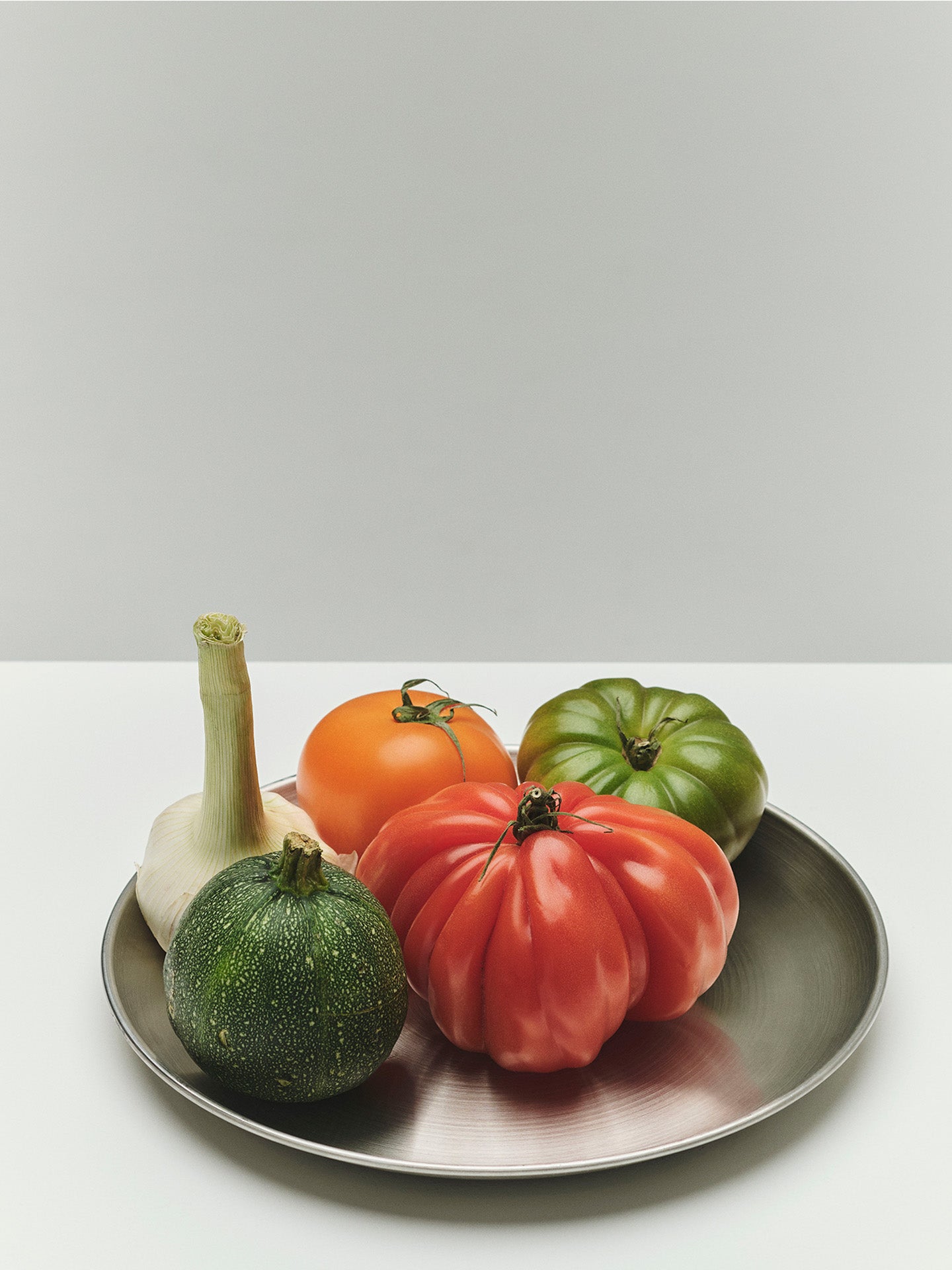 Outdoor Market large steel plates, 2-set (Ø26cm)