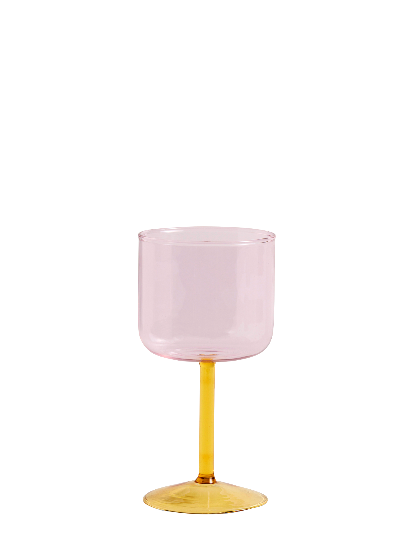 Tint duo-tone wine glass, 2 colour variations