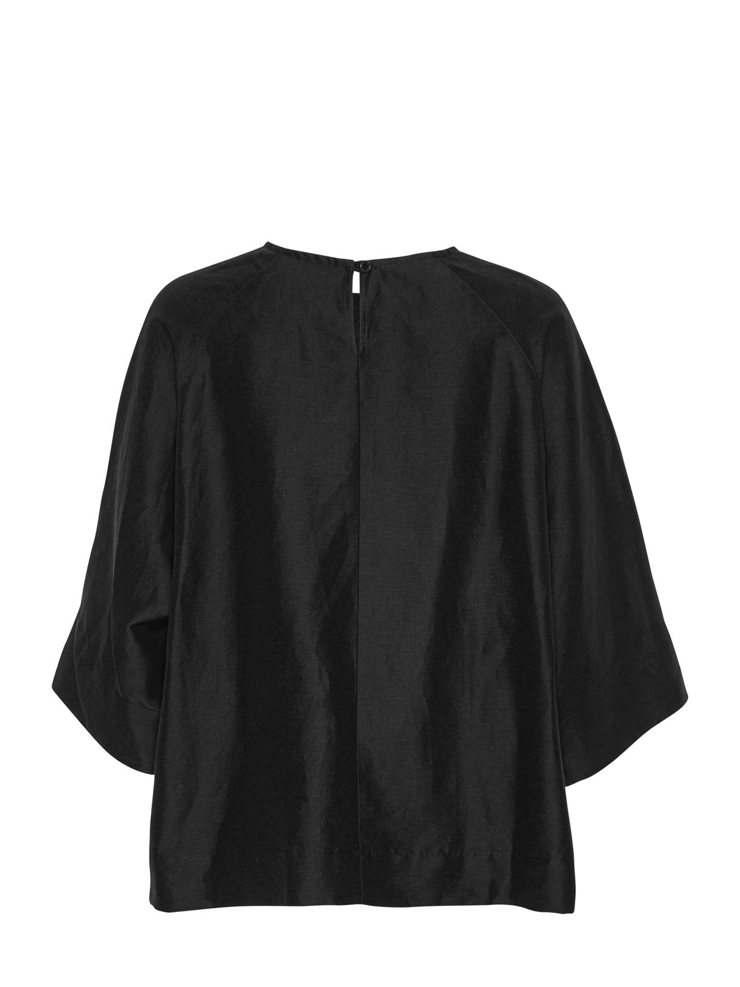 Insurance raglan top, black