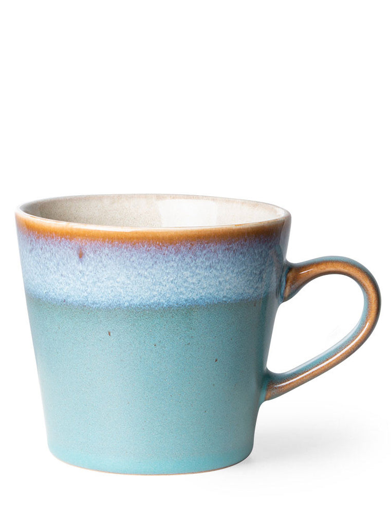 70's ceramics: cappuccino mug (300 ml), dusk