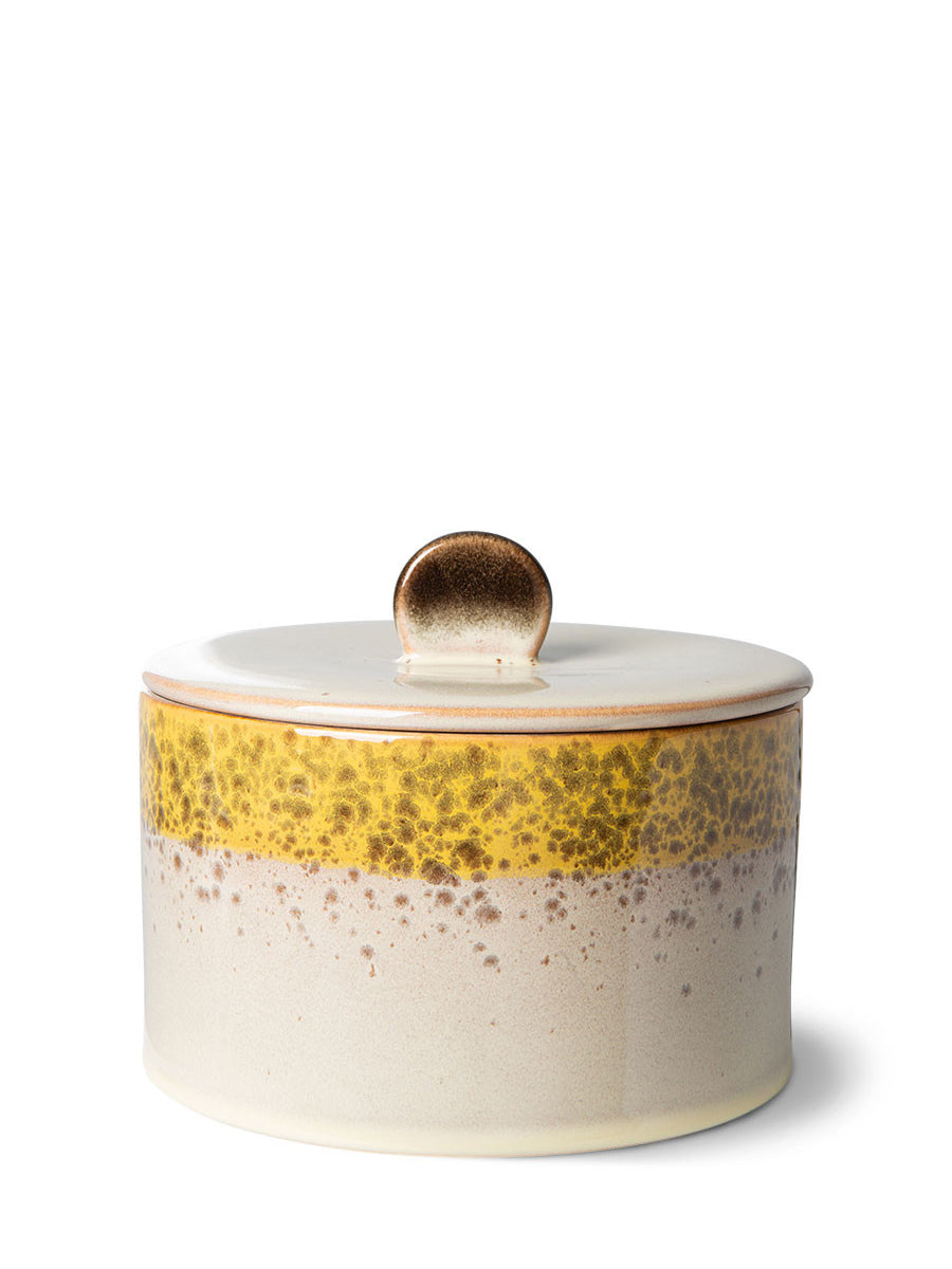 70's ceramics: cookie jar, autumn