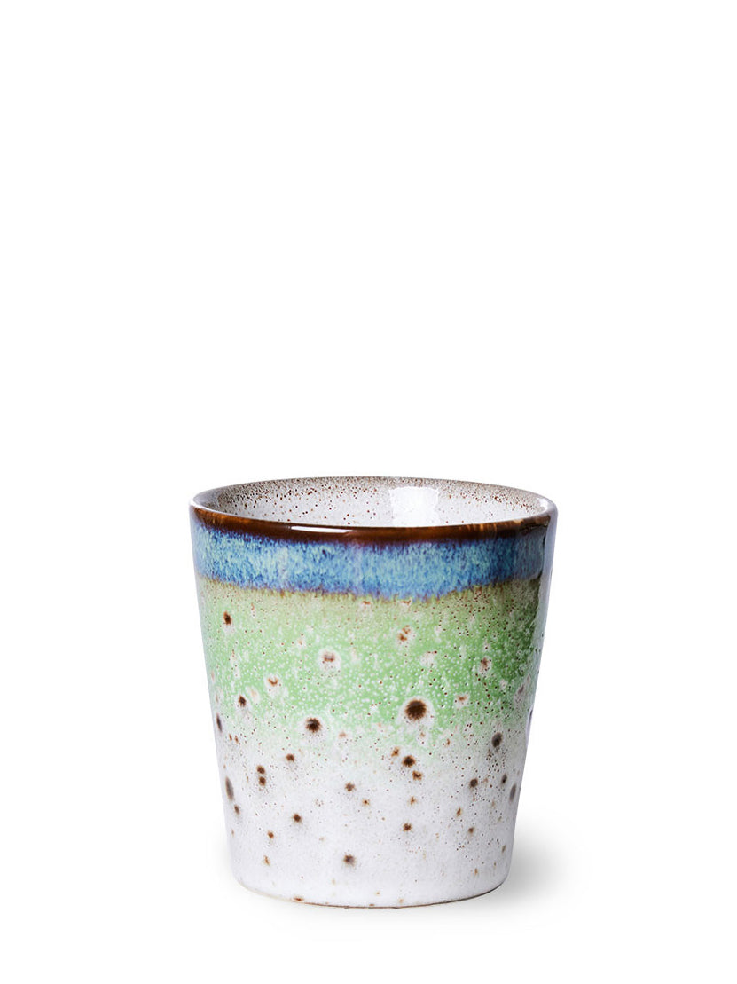 70's ceramics: coffee mug (180 ml), comet