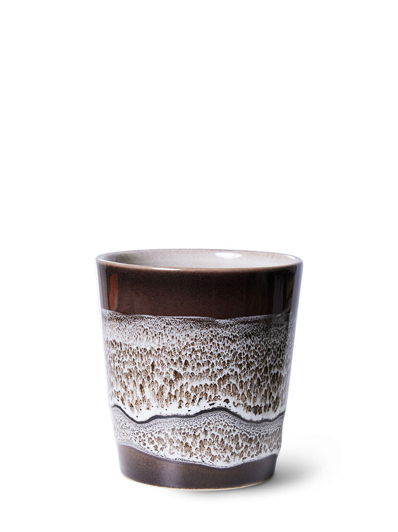 70's ceramics: coffee mug (180 ml), rock on