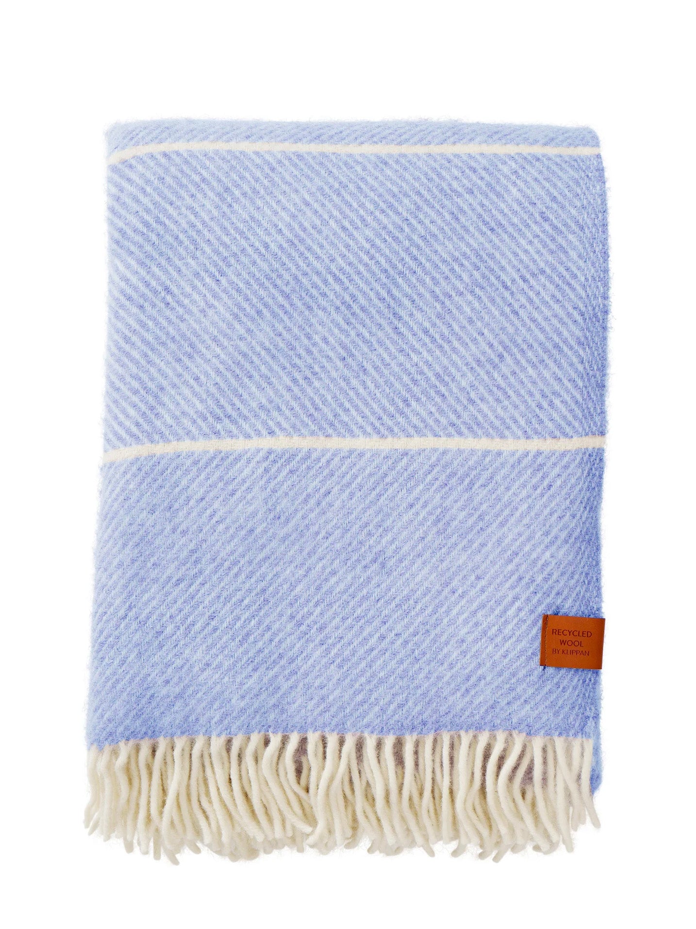 Frank wool throw (130x200cm), infinity blue