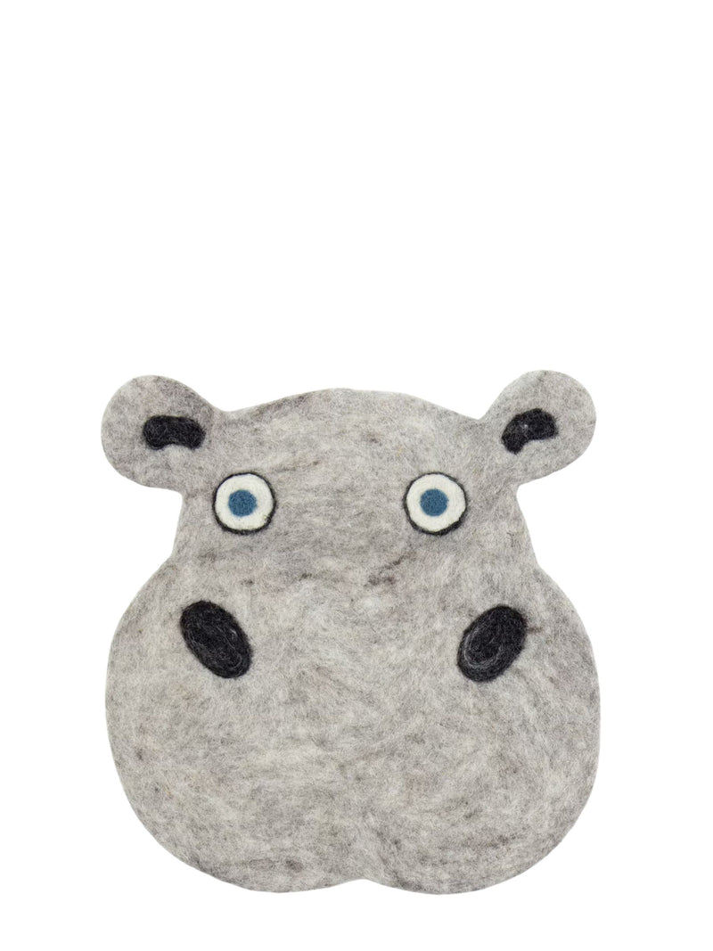 Hippo-shaped seat cushion 