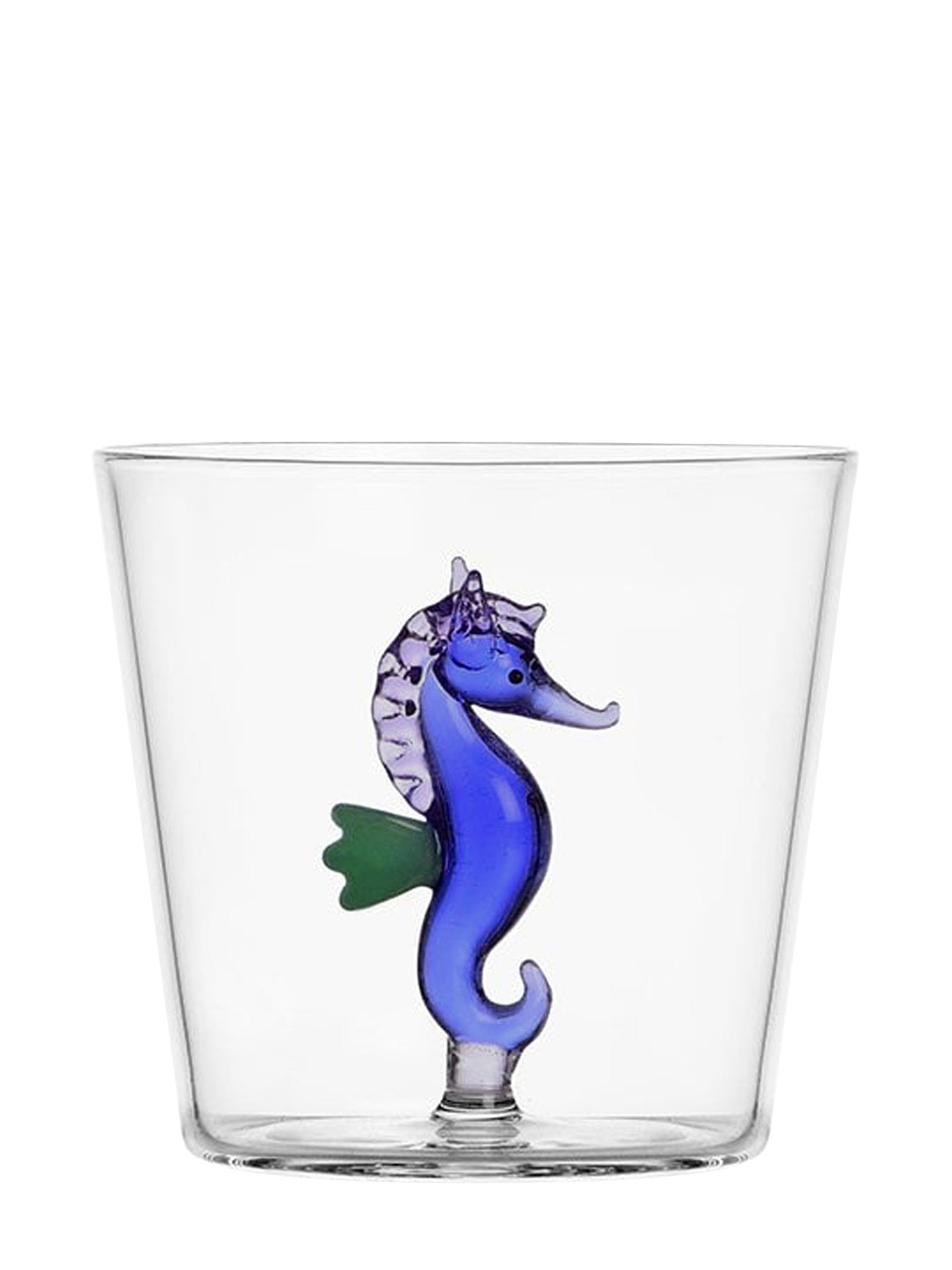 Blue Seahorse Tumbler, Marine Garden Collection