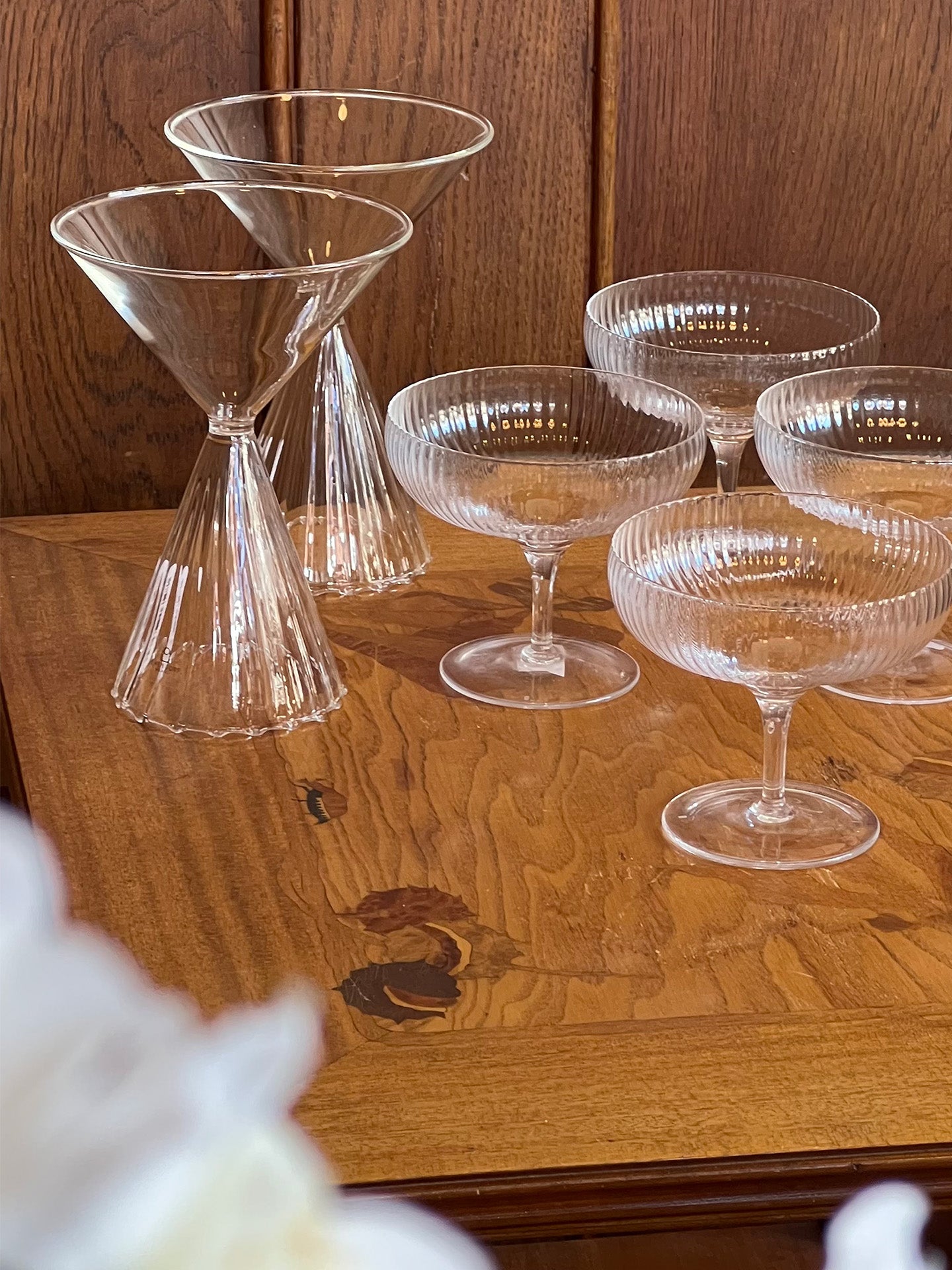 Tutu martini glass