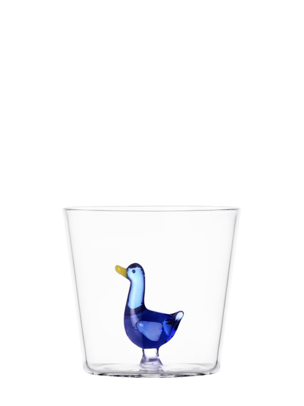 Blue goose tumbler, Animal Farm collection
