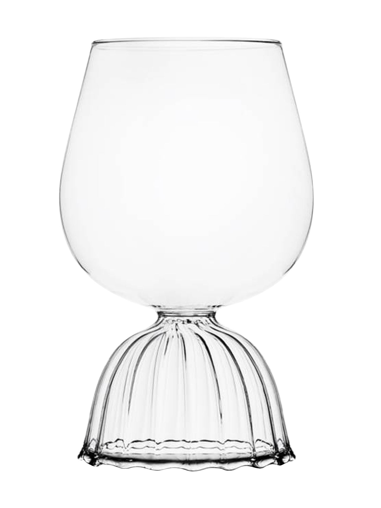 Tutu red wine glass