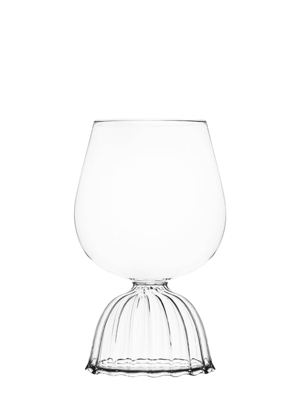 Tutu red wine glass